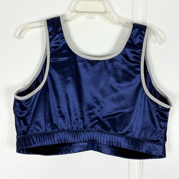 Nwot ENELL Women's Full Coverage Racerback Sports Bra Size 7 Nylon Spandex - Picture 2 of 5